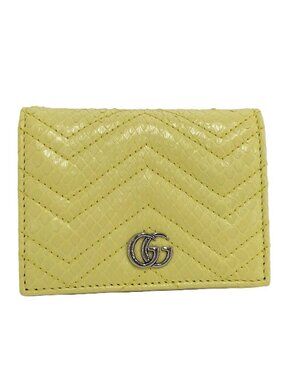 Gucci Bifold Wallet Yellow